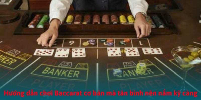 Hướng dẫn chơi Baccarat cơ bản mà tân binh nên nắm kỹ càng