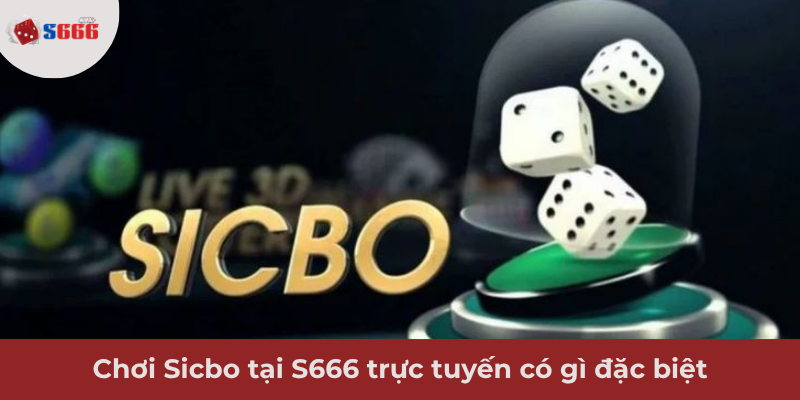 Ảnh minh hoạ: Chơi Sicbo tại S666 trực tuyến có gì đặc biệt