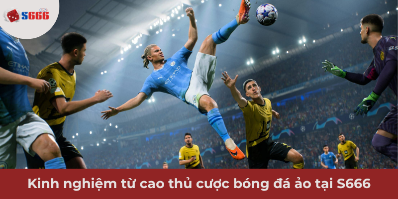 Ảnh minh hoạ: Kinh nghiệm từ cao thủ cược bóng đá ảo tại S666