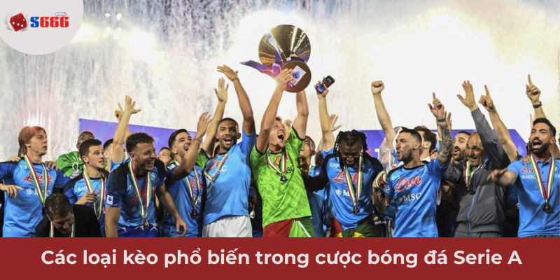 Ảnh minh hoạ: các loại kèo phổ biến trong cược bóng đá Serie A