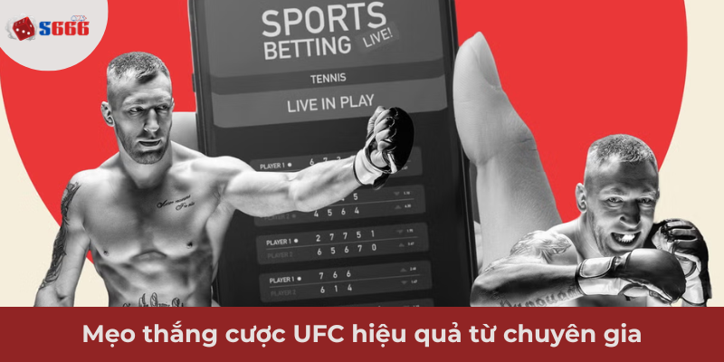 Ảnh minh hoạ: Mẹo thắng cược UFC hiệu quả